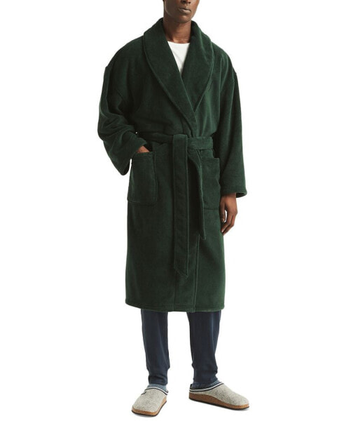 Men's Solid Belted Robe