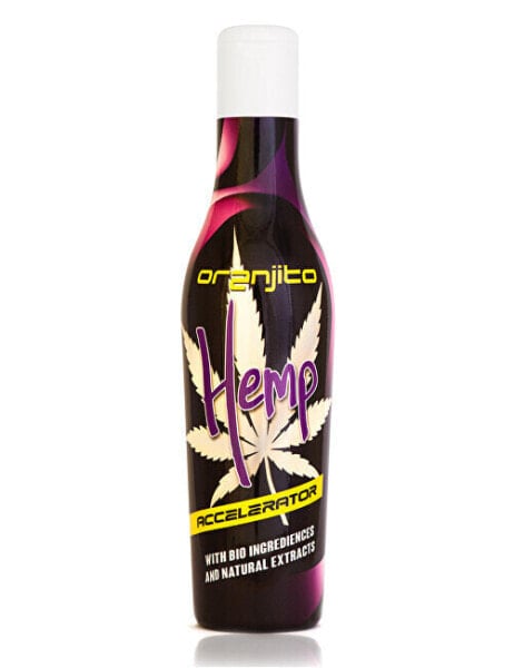 Hemp tanning milk for solarium (Hemp Accelerator) 200 ml