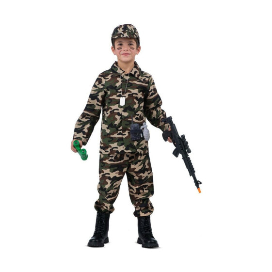 Маскарадные костюмы для детей My Other Me Зеленый Солдат (9 Предметы)
