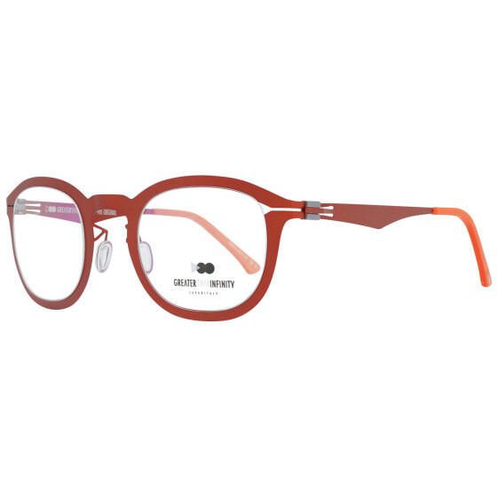 Оправы Greater Than Infinity Brille GT003 V06 46 Herren Orange 46-25-140