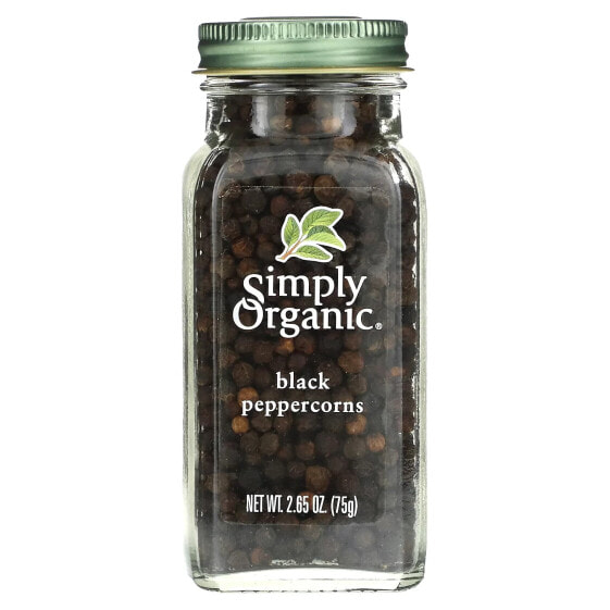 Black Peppercorns, 2.65 oz (75 g)