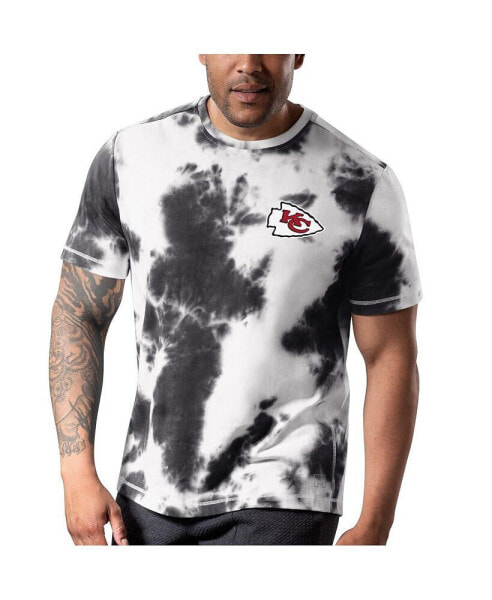 Men's Black Kansas City Chiefs Freestyle Tie-Dye T-shirt