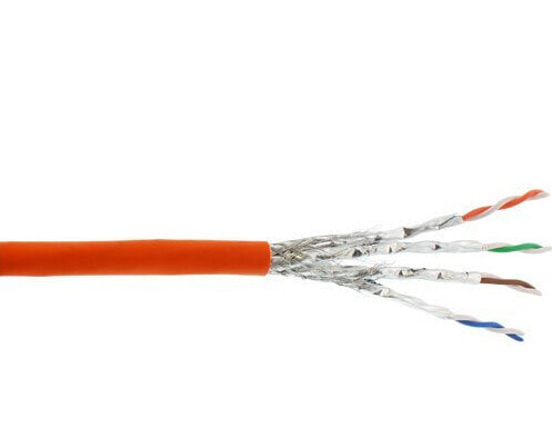 InLine Duplex Installation Cable S/FTP PiMF Cat.7a AWG23 1200MHz - LSOH - 100m