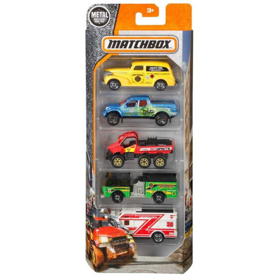 Игрушечный транспорт Matchbox 5 автомобилей в ассортименте