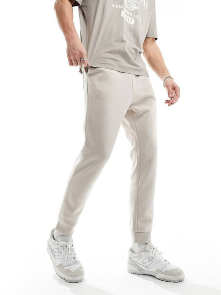 Jack & Jones slim fit jogger in beige