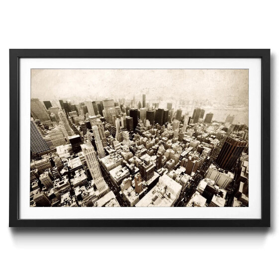 Gerahmtes Bild New York Vintage Retro