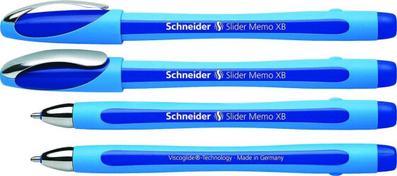 Ручка шариковая SCHNEIDER SLIDER MEMO XB, синяя