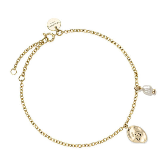 Браслет для женщин ROSEFIELD JTBPG Pearl And Waved Charm Gold