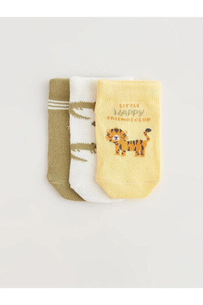 Носки для малышей LC WAIKIKI Desenli 3 шт.