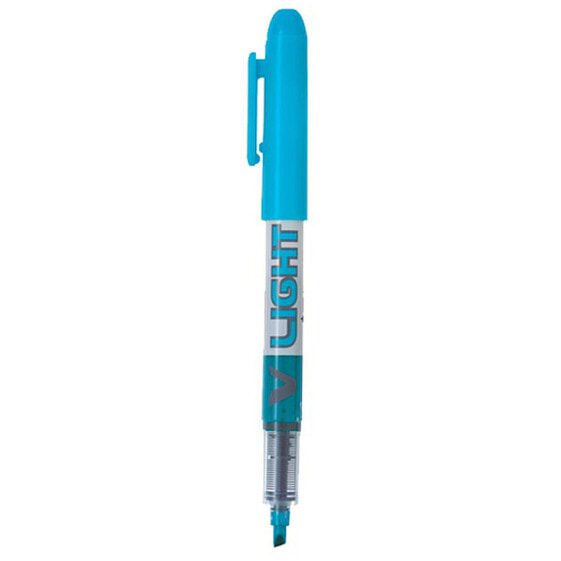 Fluorescent Marker Pilot V Light Blue (12 Units)