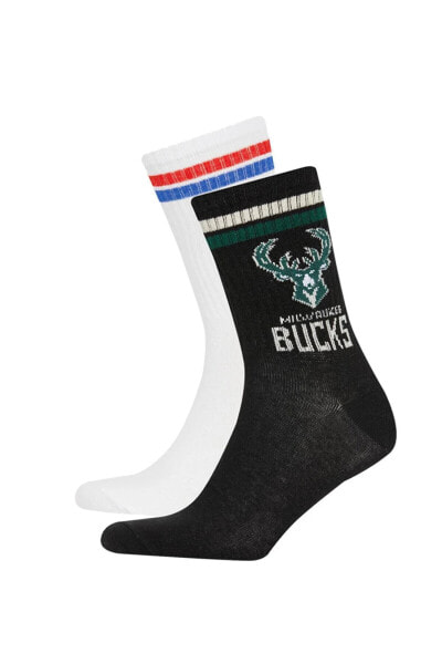 Носки defacto NBA Teams 2-Pack Cotton Long Socks