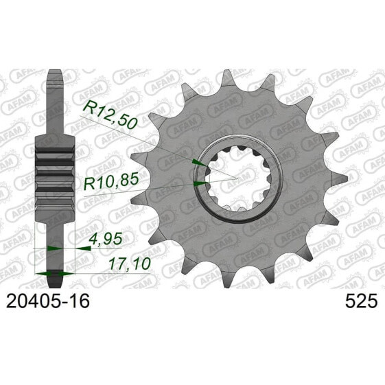 AFAM 20405 Front Sprocket