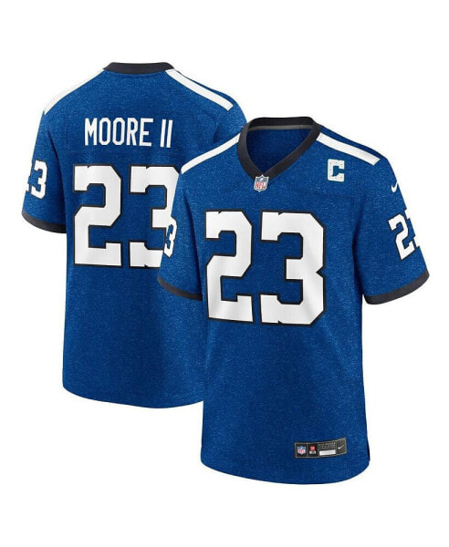 Men's Kenny Moore II Royal Indianapolis Colts Indiana Nights Alternate Game Jersey