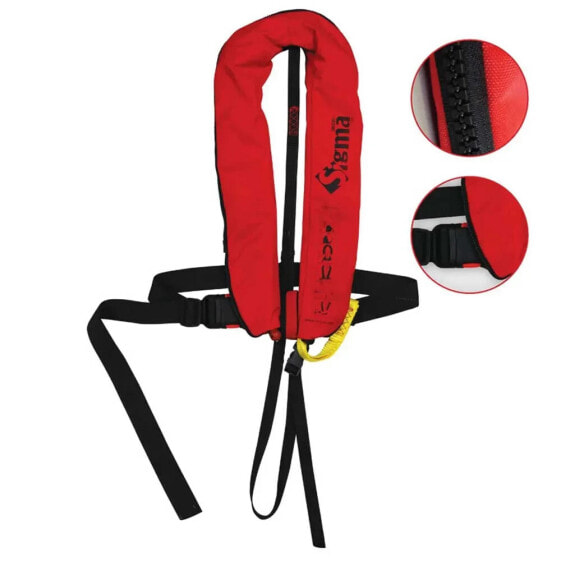 LALIZAS Sigma Automatic 170N Inflatable Lifejacket With Harness