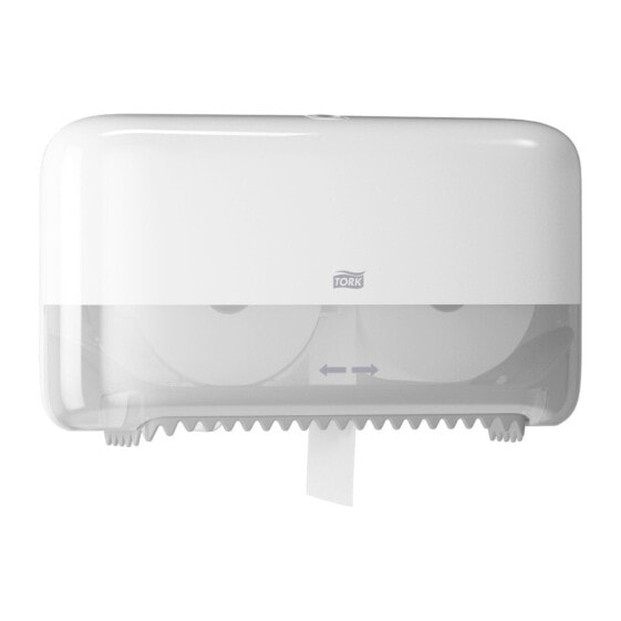TORK 558040 - Roll toilet tissue dispenser - White - Plastic - 360 mm - 130 mm - 207 mm