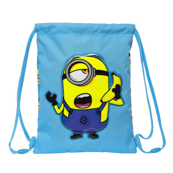 Синий детский рюкзак для школы Minions Minionstatic 26 x 34 x 1 cm