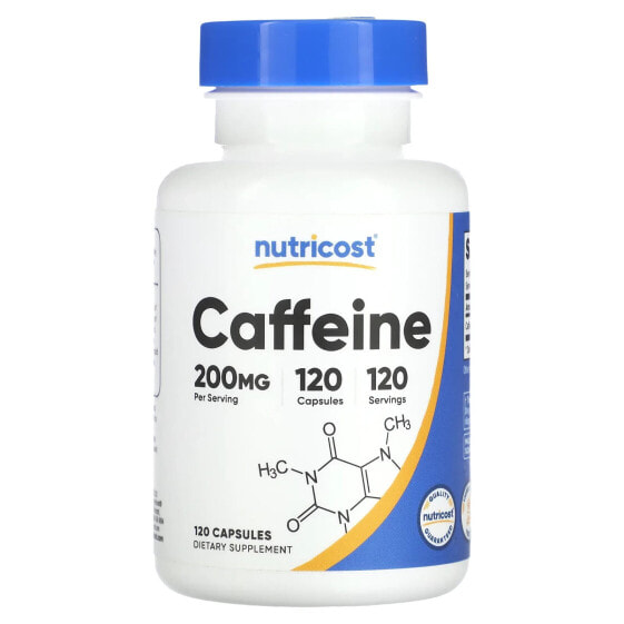 Предтренировочный комплекс Nutricost Кофеин 100 мг 500 капсул