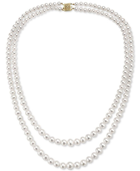 EFFY® Cultured Freshwater Pearl (5mm) 19" Layered Necklace