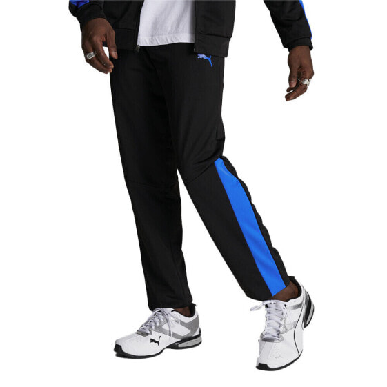 Puma Contrast 2.0 Pants Mens Black Casual Athletic Bottoms 53109056