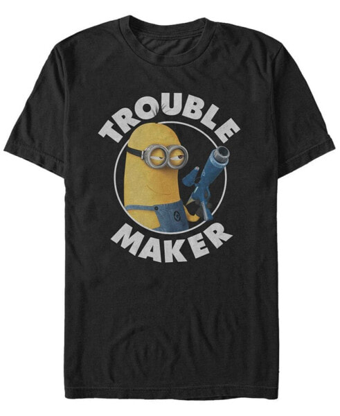 Minions Men's Kevin Trouble Maker Short Sleeve T-Shirt