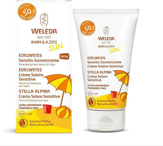 Weleda Edelweiss Sunscreen SPF 50 Солнцезащитный крем для детей и взрослых
