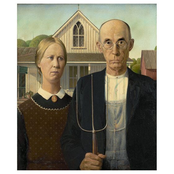 Leinwandbild American Gothic