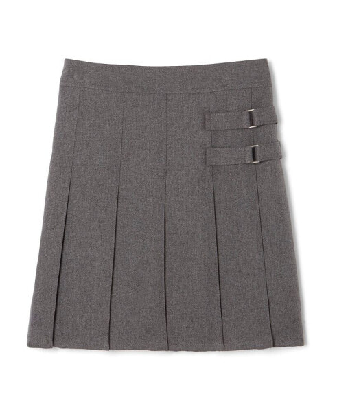 Big Girls Adjustable Waist Two-Tab Scooter Skirt