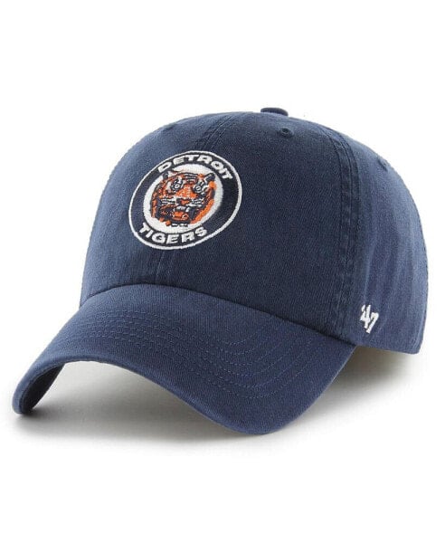 Men's Navy Detroit Tigers Cooperstown Collection Franchise Fitted Hat