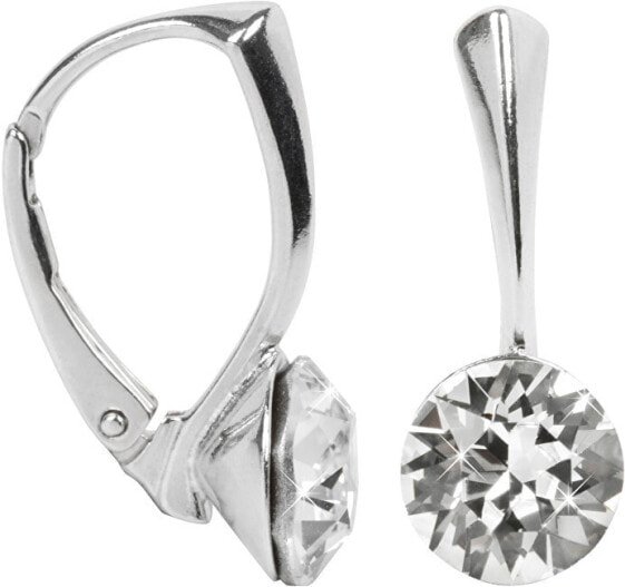 Charming silver Xirius Crystal earrings