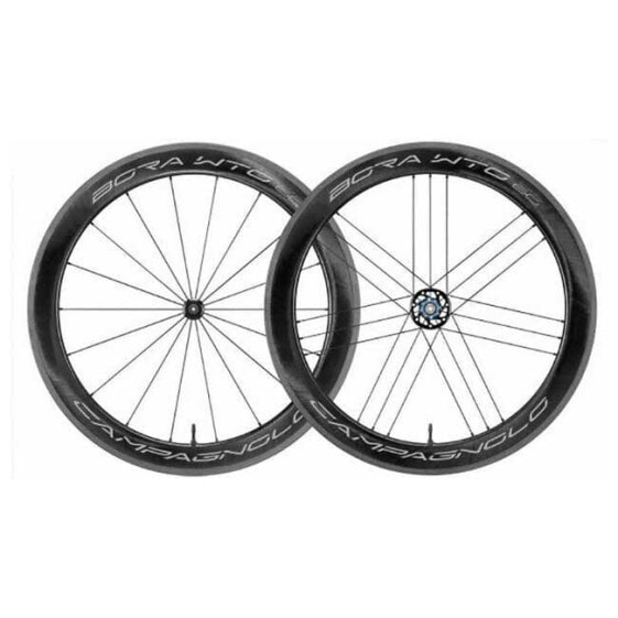 CAMPAGNOLO Bora WTO 60 2-Way Fit Carbon Disc Tubeless road wheel set