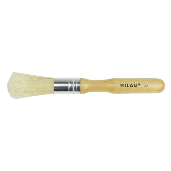 MILAN Thick LonGr Bristle Paintbrush For StencillinGr Series 22