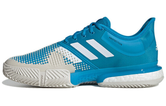 Кроссовки Adidas Solecourt Boost Blue White