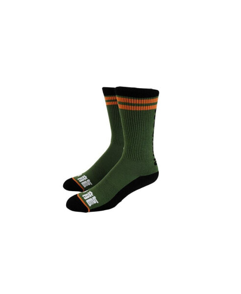 Men's Dragon Ball Super: Super Hero Shenron Green & Black Crew Socks