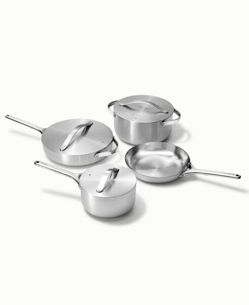 Stainless Steel 4-Piece Cookware Set