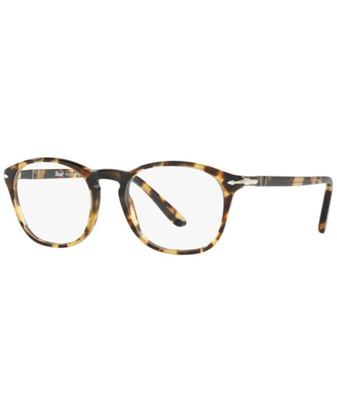 PO3007V Men's Square Eyeglasses