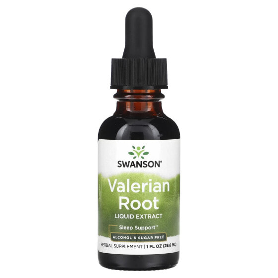 Valerian Root Liquid Extract, Alcohol & Sugar Free, 1 g, 1 fl oz (29.6 ml)