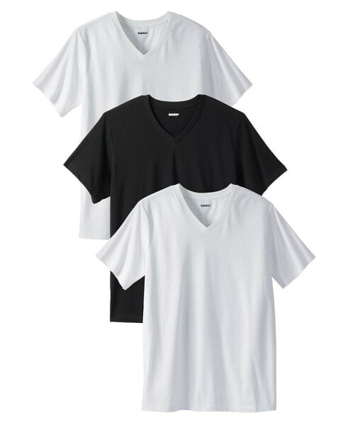 Big & Tall Cotton V-Neck Undershirt 3-Pack