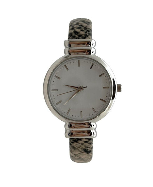 Часы и аксессуары Olivia Pratt браслет на запястье с змеиным узором для женщин