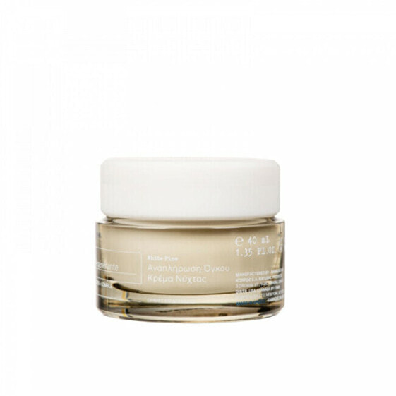 Night filling facial cream for dry and mature skin White Pine (Restorative Overnight Facial Cream) 40 ml