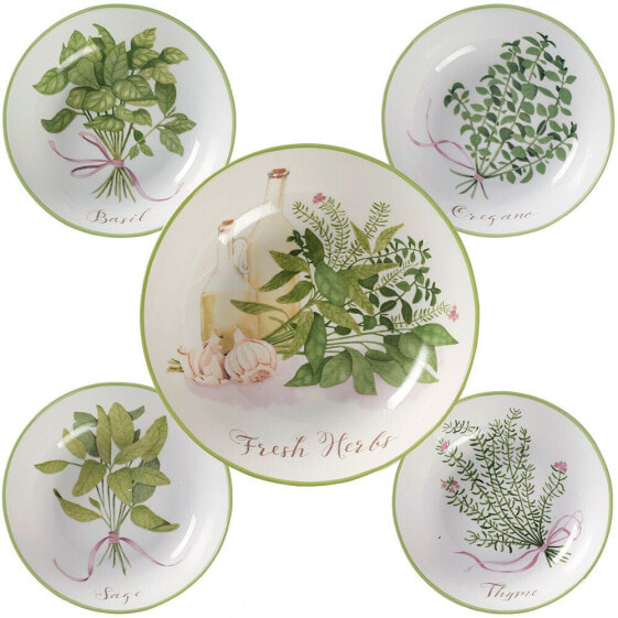 Набор посуды для пасты Certified International свежие травы, 5 предметов