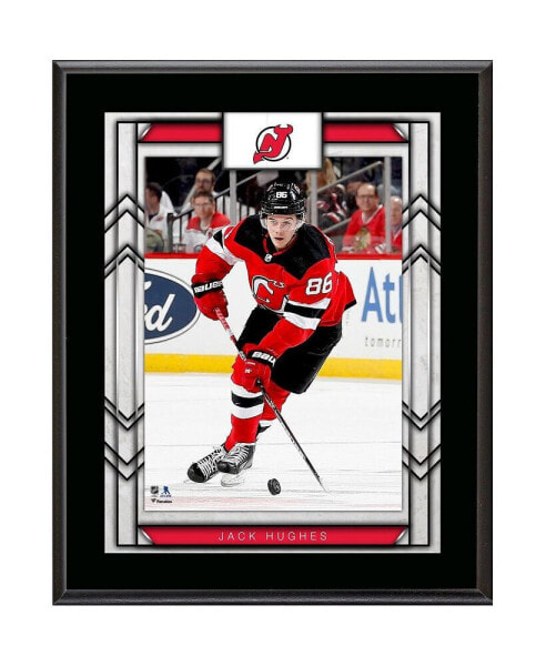 Jack Hughes New Jersey Devils 10.5" x 13" Sublimated Player Plaque