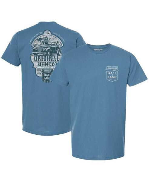 Men's Light Blue 2023 NASCAR Hall of Fame Shine Retro T-shirt