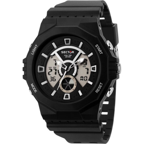 Sector R3251237001 EX-41 Mens Analog-Digital Watch 53mm 5ATM