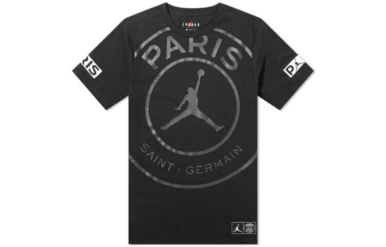 Jordan Paris Saint-Germain Logo Tee T BQ8384-010 Shirt