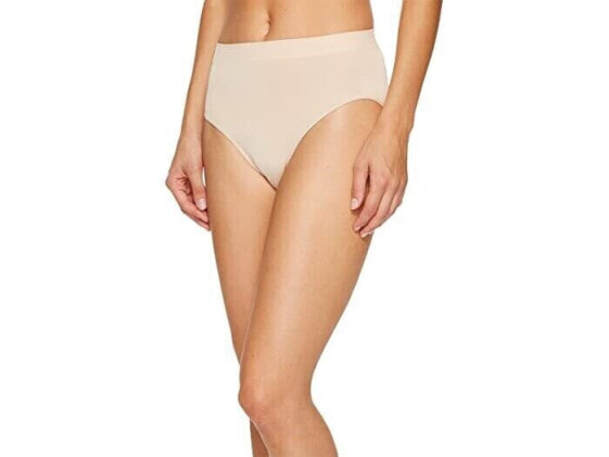Wacoal 256973 Women's B Smooth High Cut Briefs Beige Underwear Size S