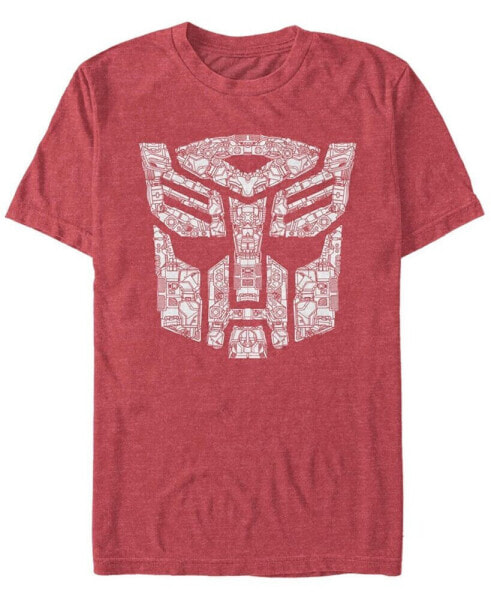 Men's Autobot Symbol Short Sleeve Crew T-shirt
