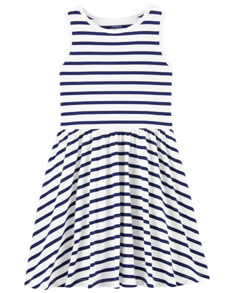 Kid Striped Twirl Dress 4