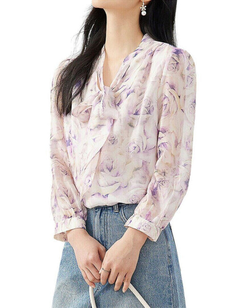 Ounixue Chiffon Shirt Women's 12