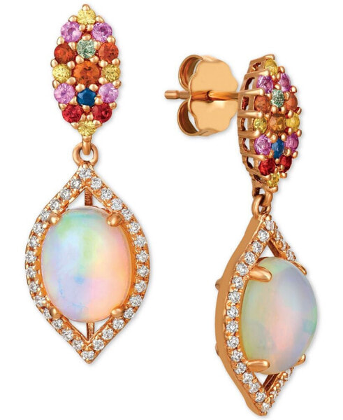 Серьги Le Vian Opal, Multi-Sapphire, Diamond