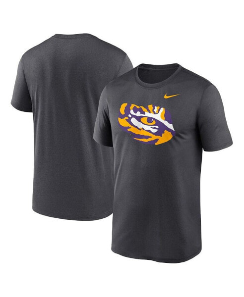 Men's Anthracite LSU Tigers Primetime Legend Alternate Logo T-Shirt